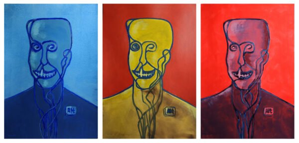 Serie de pinturas Alt-man